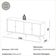 Balcão Buffet 180cm 4 Portas Pinhão Dalla Costa