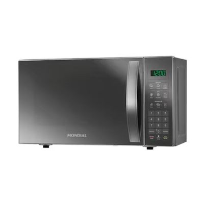 Micro-ondas Mondial MO-01-21-E 21 Litros 1200W Espelhado Digital Cinza / 110V