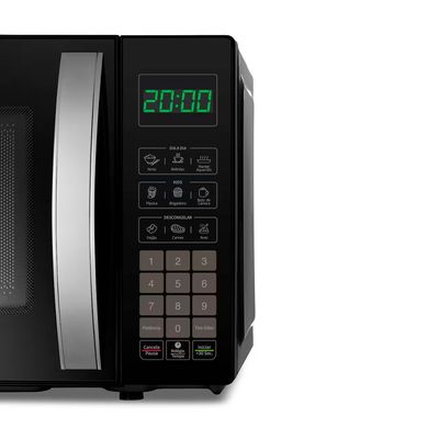 Micro-ondas 21 Litros 1200W Função Tira Odor e Manter Aquecido Mondial Preto / 220V