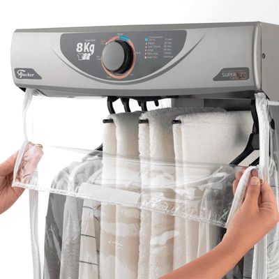 Secadora de Parede Fischer Super Ciclo 8 Kg com Timer Contínuo Cinza 127 V