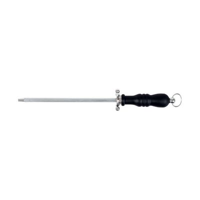 Conjunto Assador 2 Peças Faca 9" e Chaira Preta