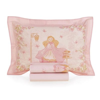Jogo de Cama Casal Karsten Infantil Amora 220x250cm 100% Algodão