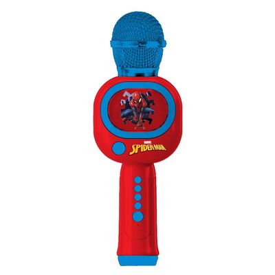 Microfone Musical com Bluetooth Homem-Aranha