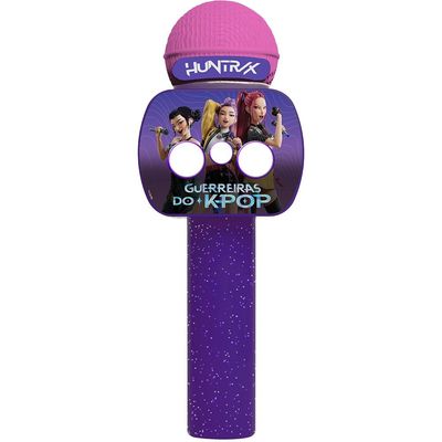 Microfone Musical com Bluetooth Guerreiras do K-Pop
