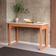 Mesa de Escritório 1 Gaveta em MDF 118x53x75cm Dalla Costa Off White Freijó