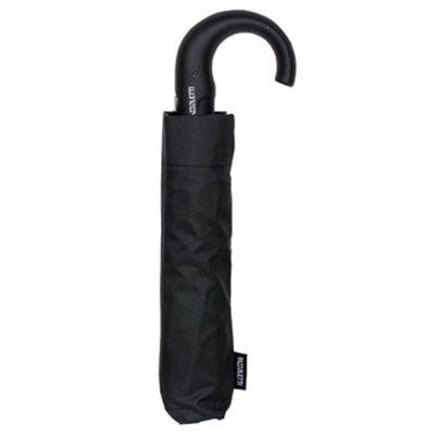 Guarda Chuva Fazzoletti Cabo Curvo Abertura Automática Preto Preto