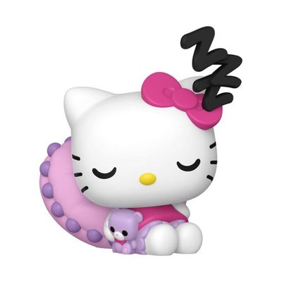 Boneco Funko Pop! Exclusivo Sanrio - Hello Kitty Dormindo