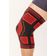 Joelheira Training Preto E Vermelho M Flamengo Knit 3D Compr