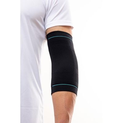 Cotoveleira Training Preta M N1 Sport Knit 3D Estabilização