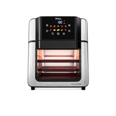 Fritadeira Elétrica Oven PAF15A 15L Redstone Philco Preto com Inox / 110V
