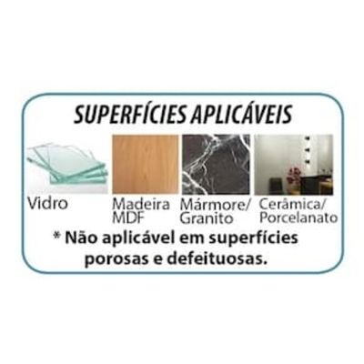 Suporte Porta Shampoo Parede 31x19x11 Fixação Adesiva Preto