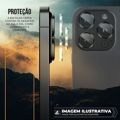Protetor De Lente - Iphone 16 Pro Max - Survivor - Transparente + Molde Aplicador - Gshield