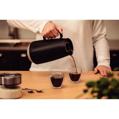 Bule Térmico Tramontina Exata 500ml Preto com Ampola de Vidro