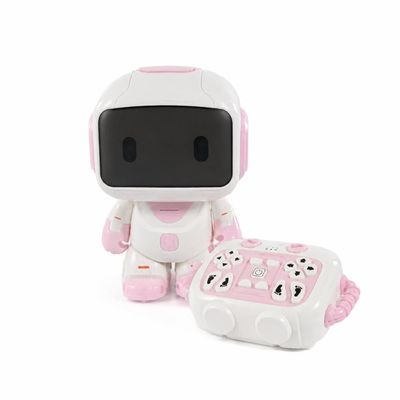 Robô Interativo com Controle Remoto Kid Robot - Rosa