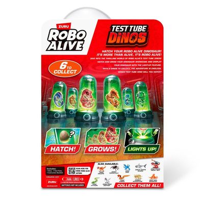 Robo Alive Test Tube Dinos