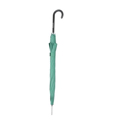 Guarda Chuva 100cm Fazzoletti Verde Abertura Automática Grande Cabo Curvo