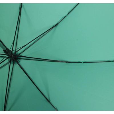 Guarda Chuva 100cm Fazzoletti Verde Abertura Automática Grande Cabo Curvo