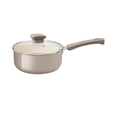 Panela Tramontina Veronese Alumínio e Cerâmica Bege 18cm 2 L