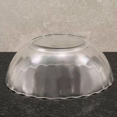 Jogo 6 Tigelas de Vidro Saladeira Redonda Grande 3 Litros Bowl Bella Marinex Cozinha