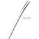 Bomba Inox Chata Lisa Chupeta Simples Bojo Redondo Cano Grosso De 9mmx23Cm