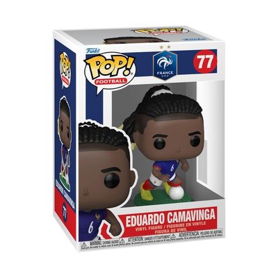 Boneco Funko Pop! Futebol França - Eduardo Camavinga