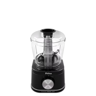 Processador de Alimentos PMN04A 420W 500ml Trava de Segurança Philco Preto / 220V