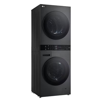Lavadora e Secadora 14kg Smart WashTower com Inteligência Artificial LG Preto / 110V