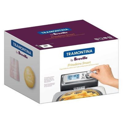 Fritadeira Elétrica com Óleo Tramontina Smart 4L 1900W 7 Funções 220V