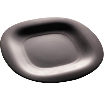Kit 12 Pratos Rasos de Sobremesa 19cm Vidro Opalino Lyor