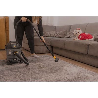 Aspirador de Água e Pó GTW 10 Maré 1400W Portátil Função Sopro Capacidade 10 Litros WAP Amarelo com Preto / 220V