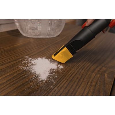 Aspirador de Água e Pó GTW 10 Maré 1400W Portátil Função Sopro Capacidade 10 Litros WAP Amarelo com Preto / 220V