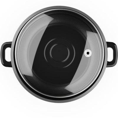 Panela Elétrica de Arroz 1L Antiaderente Função Aquecer Tampa de Vidro Oster Bordô / 110V