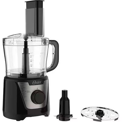 Multiprocessador 500ml Motor Reversível Compacto Lâminas em Aço Inoxidável Oster Preto / 110V