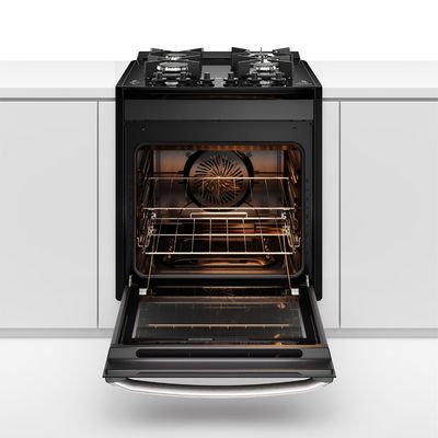 Fogão de Embutir 4 Bocas Electrolux Preto Experience Mesa de Vidro, Grill e PerfectCook360 (FE4EB) 220V