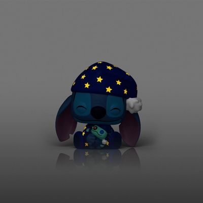 Boneco Funko Pop! Disney Lilo & Stitch Stitch de Pijama Glow