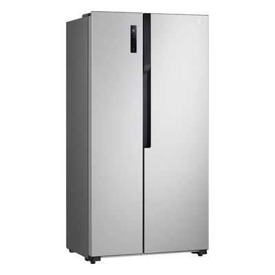 Geladeira Side by Side LG 519 Litros Frost Free Inverter 2 portas Prata GC-B187PQAM Prata / 110V