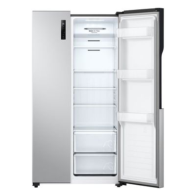 Geladeira Side by Side LG 519 Litros Frost Free Inverter 2 portas Prata GC-B187PQAM Prata / 110V