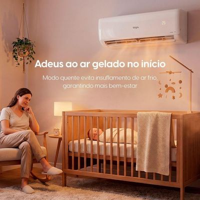 Ar Condicionado Split Elgin Inverter 9000 BTUS Frio 220V Wi-Fi 45HJFI09C2WG