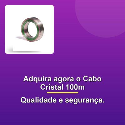 Cabo Paralelo Cristal 2x1.50mm 100m