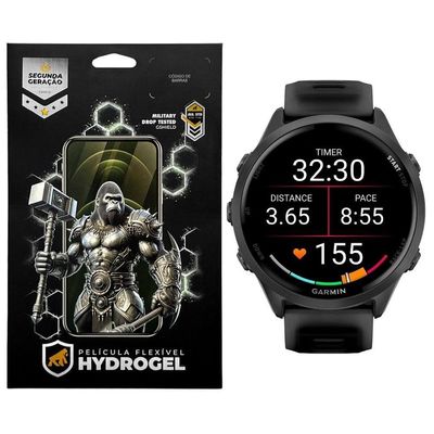 Película para Smartwatch Gshield Forerunner 570 47mm Hydrogel HD Transparente 1 Unidade