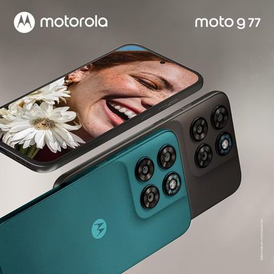 Smartphone Moto G77 6.8 256GB 5G Câmera Dupla 108MP Marrom