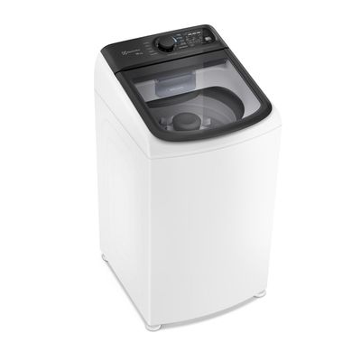Máquina de Lavar Electrolux Efficient 13kg Branca Compacta, Econômica e Pré-diluição (LET13) 220V