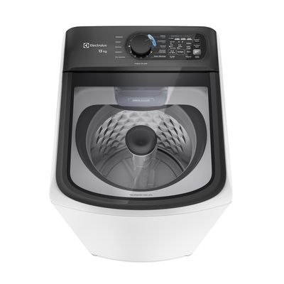 Máquina de Lavar Electrolux Efficient 13kg Branca Compacta, Econômica e Pré-diluição (LET13) 220V