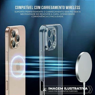 Capa para Smartphone AOC Crystal Slim para Samsung Galaxy A37 Transparente Antiamarelamento 1