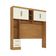 Guarda Roupa Smart Aéreo 4 Portas Dobráveis 2 Gavetas MDF Branco
