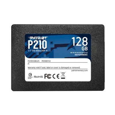 Ssd 128GB 2,5 P210S128G25 Sata III 6Gb-s com Trim e Smart e Controlador NAND Patriot