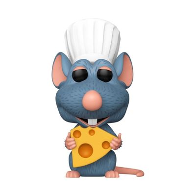 Boneco Funko Pop! Exclusivo Disney Ratatouille Remy c Queijo