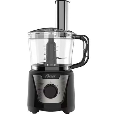 Multiprocessador 500ml Motor Reversível Compacto Lâminas em Aço Inoxidável Oster Preto / 220V