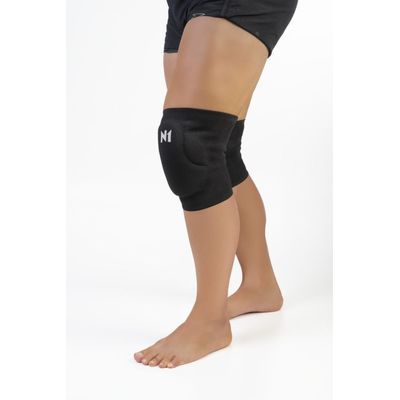 Joelheira Slide Ii Preto G  Knit 3D Espuma 12Mm Alta Proteção Impacto Conforto E Liberdade De Movimento Esportes Intenso