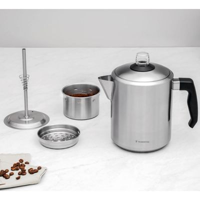 Cafeteira Percoladora Tramontina Aço Inox e Baquelite 2 L
